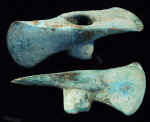 Bronze age adze-axe head
