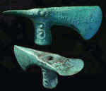 Bronze age bronze adze-axe