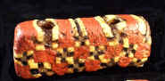 Ancient Roman mosaic cane glass bead ms197